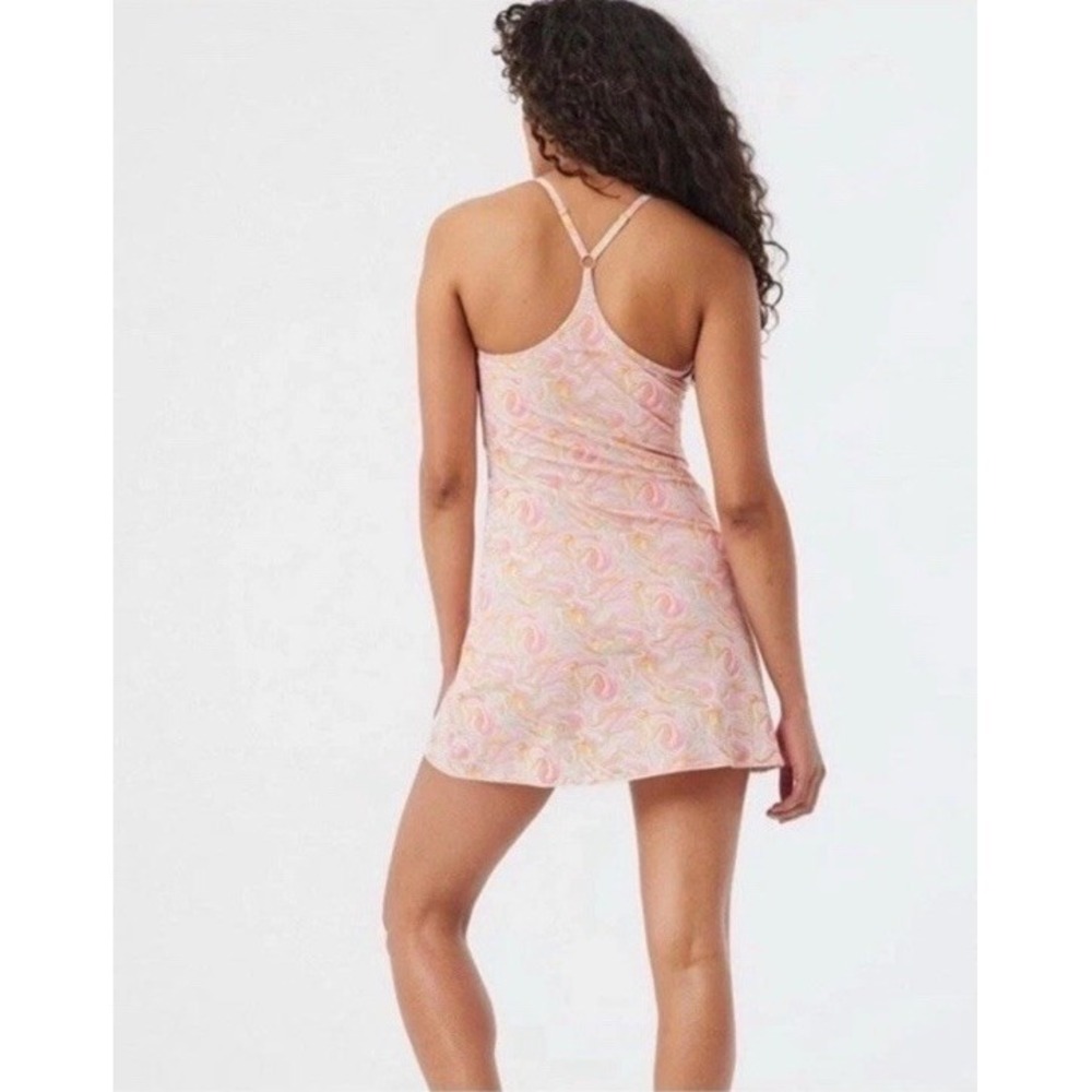 Outdoor Voices The Exercise Dress limited edition Pink Marble Tennis Pickleball - Picture 2 of 11